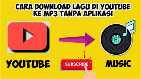 Cara Download Lagu Di Youtube Lewat Android